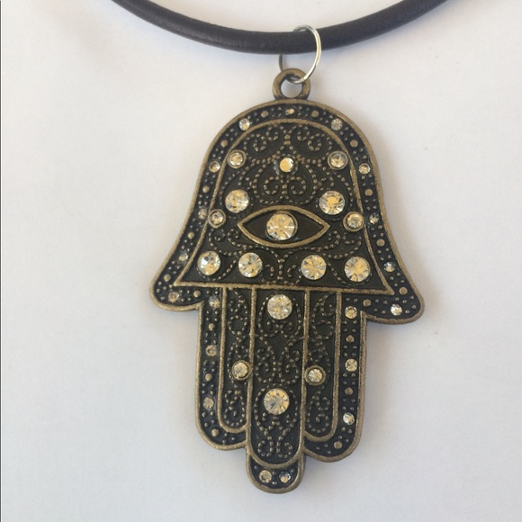 custom made Jewelry - Hamsa Necklace